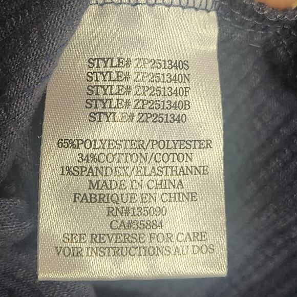 ZSUPPLY Textured Flared Jumpsuit Women’s SZ LG Blue Boho Oversized Breathable - Picture 15 of 16